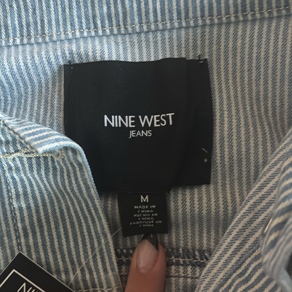 Nine West Jean Jacket NWT - Picture 4 of 5